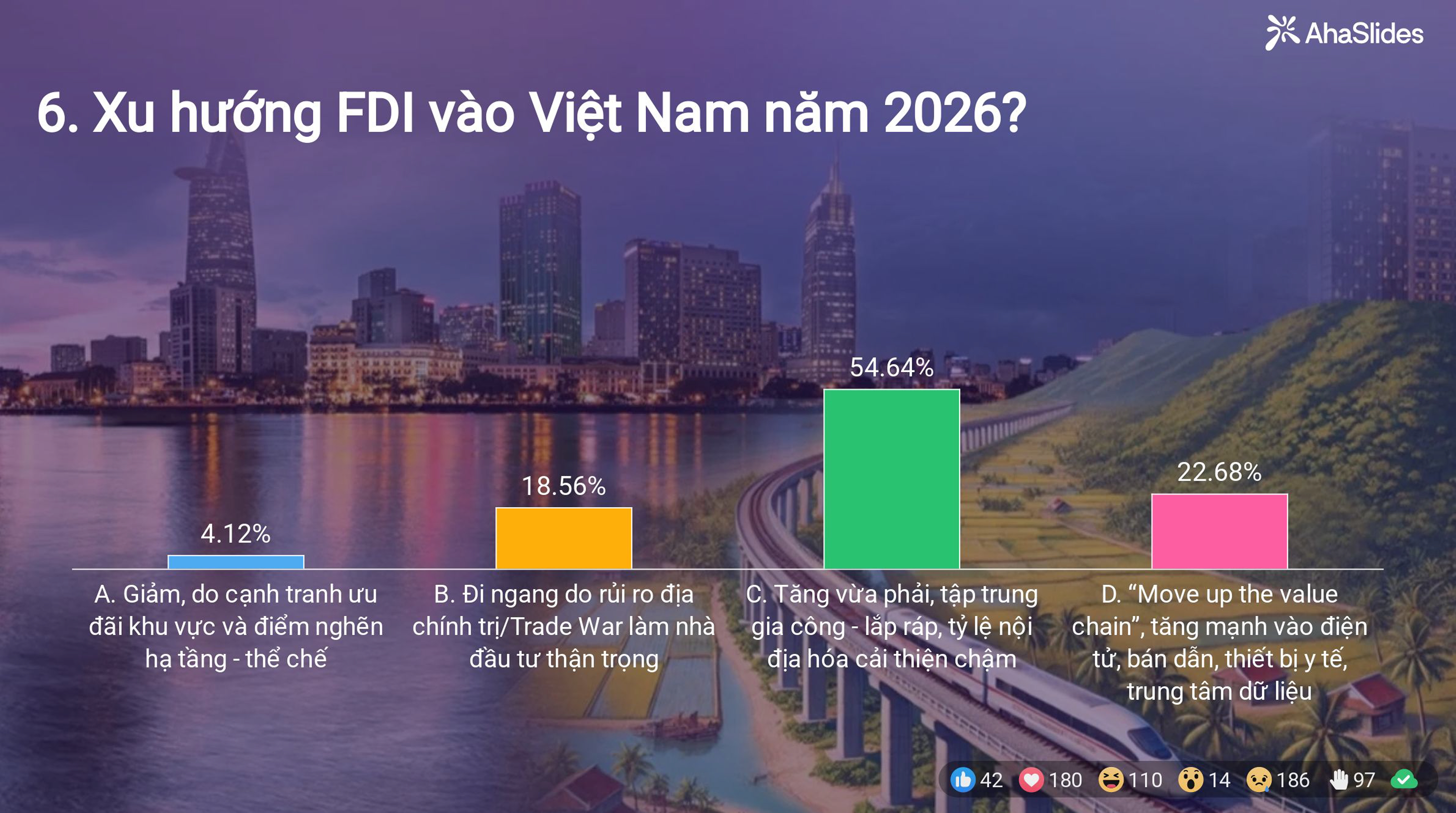 Kết quả Survey tại Hội thảo Mùa Thu 2025 10